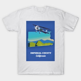 Imperial county California Map T-Shirt